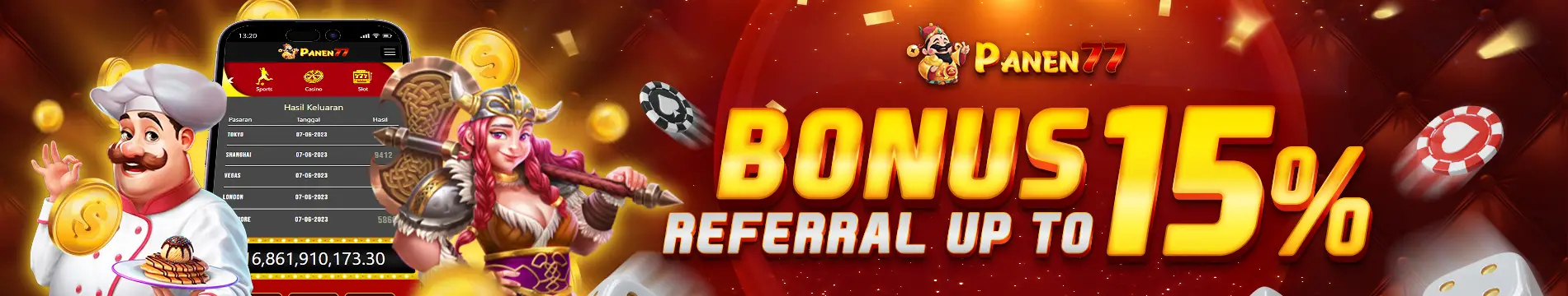 BONUS REFFERAL